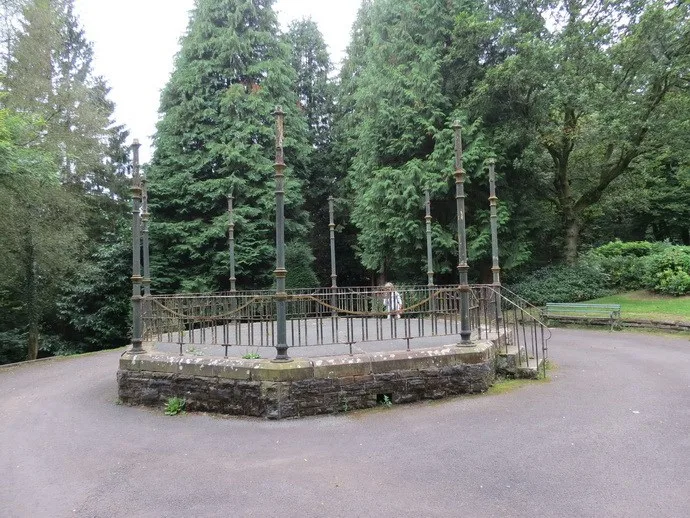 Bandstand in Treharris Park