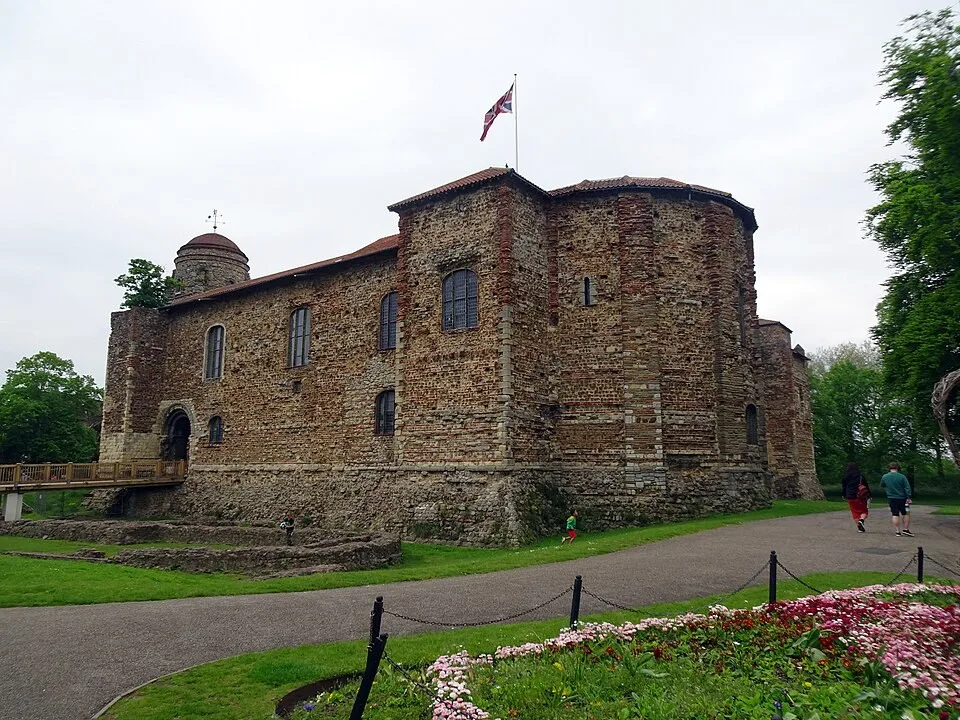 Colchester Castle in Castle Park