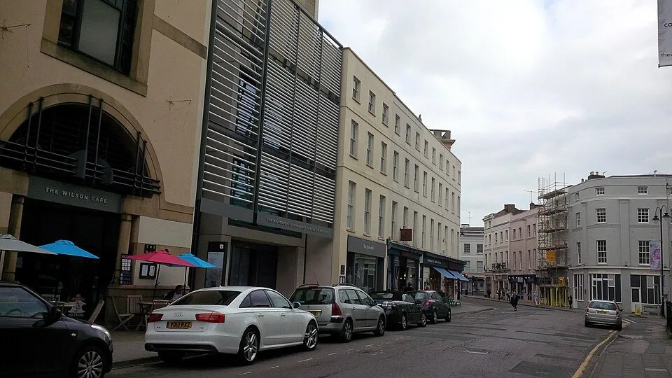 The Wilson’s museum frontage and neighbouring buildings on Clarence Street