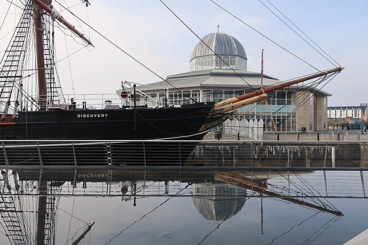 RRS Discovery at Discovery Point in Dundee