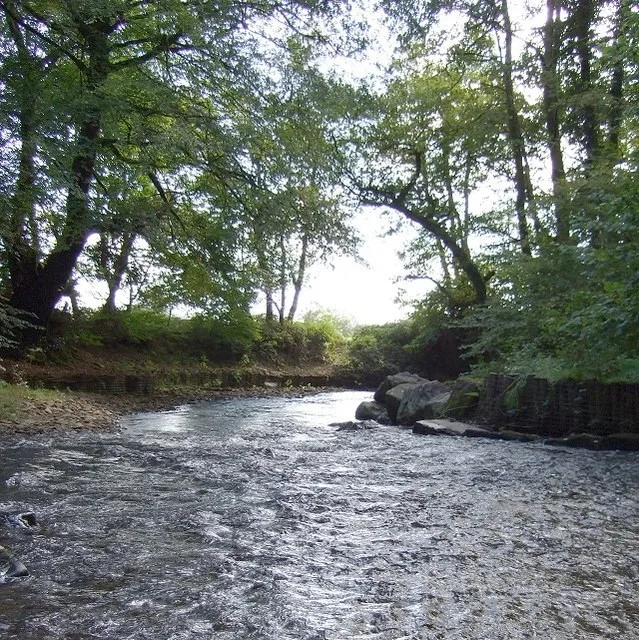 The River Garw through Bryngarw Country Park