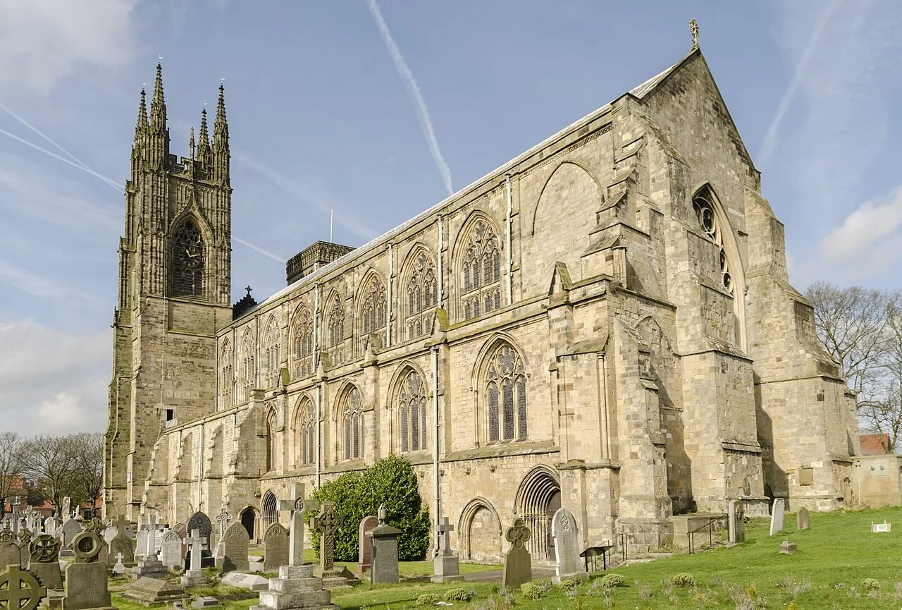 Bridlington Priory Church in the Old Town