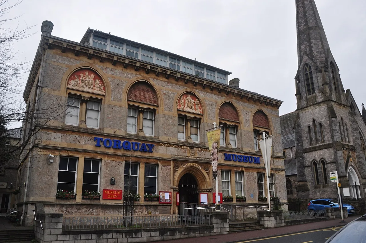 The exterior of Torquay Museum