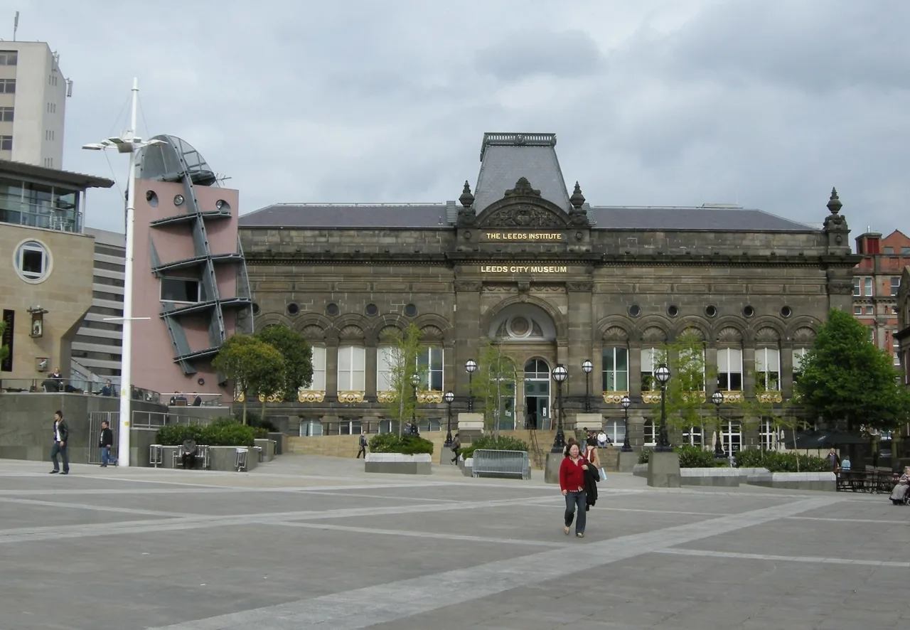 Leeds City Museum facing Millennium Square