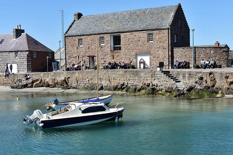 The Tolbooth Museum beside Stonehaven harbour