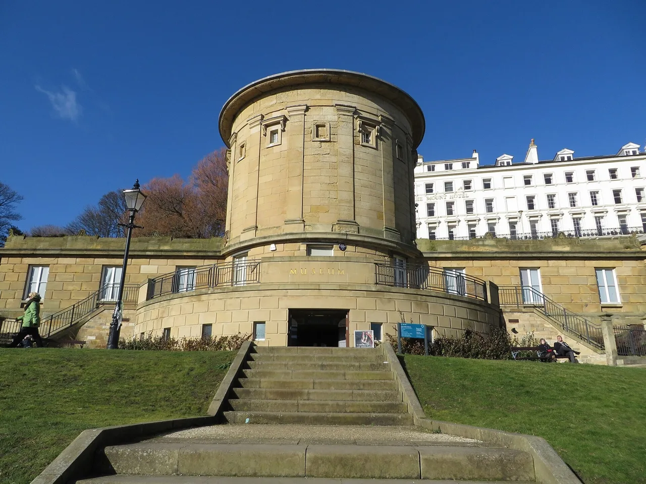 The circular Rotunda Museum in Scarborough