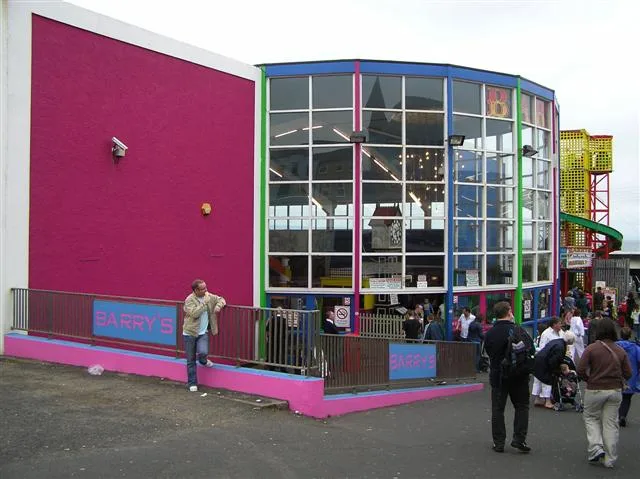The Portrush amusement site in 2007