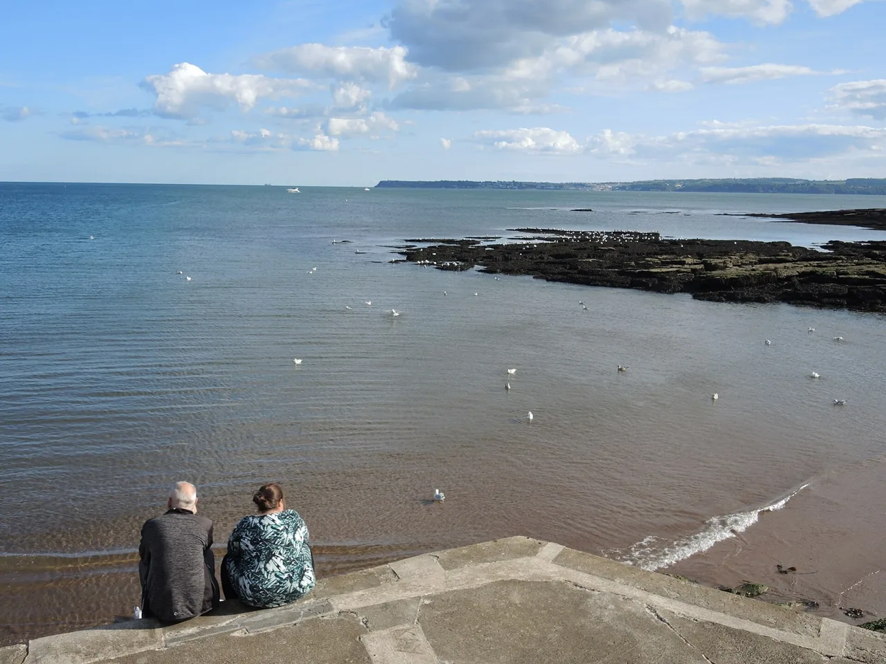 Torre Abbey Sands beside Torquay’s seafront