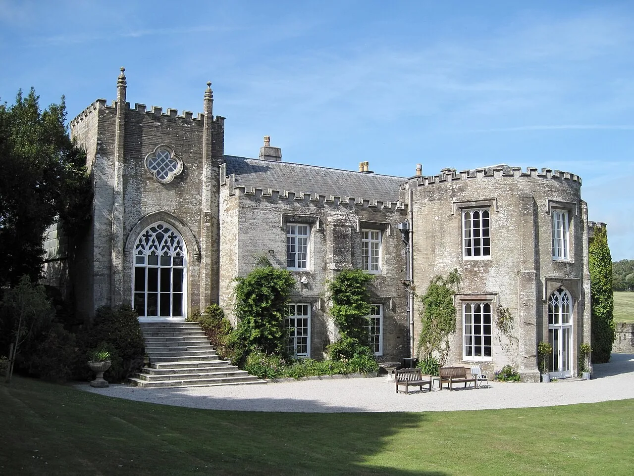 Prideaux Place house above Padstow