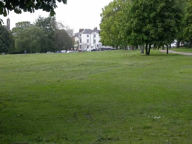 Becket’s Park beside the River Nene in Northampton