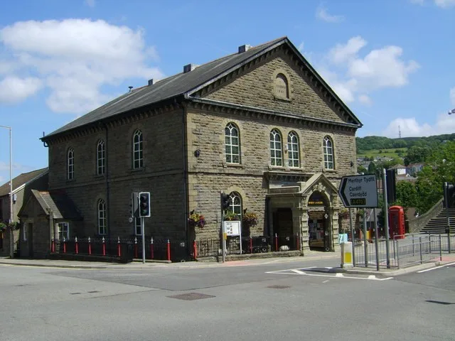 The former chapel housing Pontypridd Museum