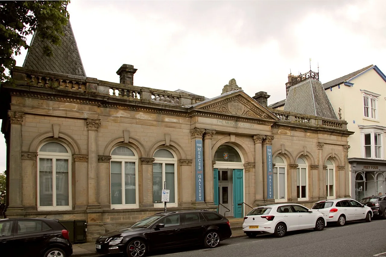 Mercer Art Gallery exterior and entrance in Harrogate