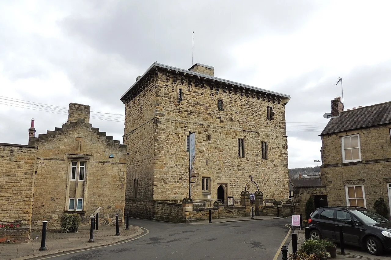 Stone exterior of Hexham Old Gaol