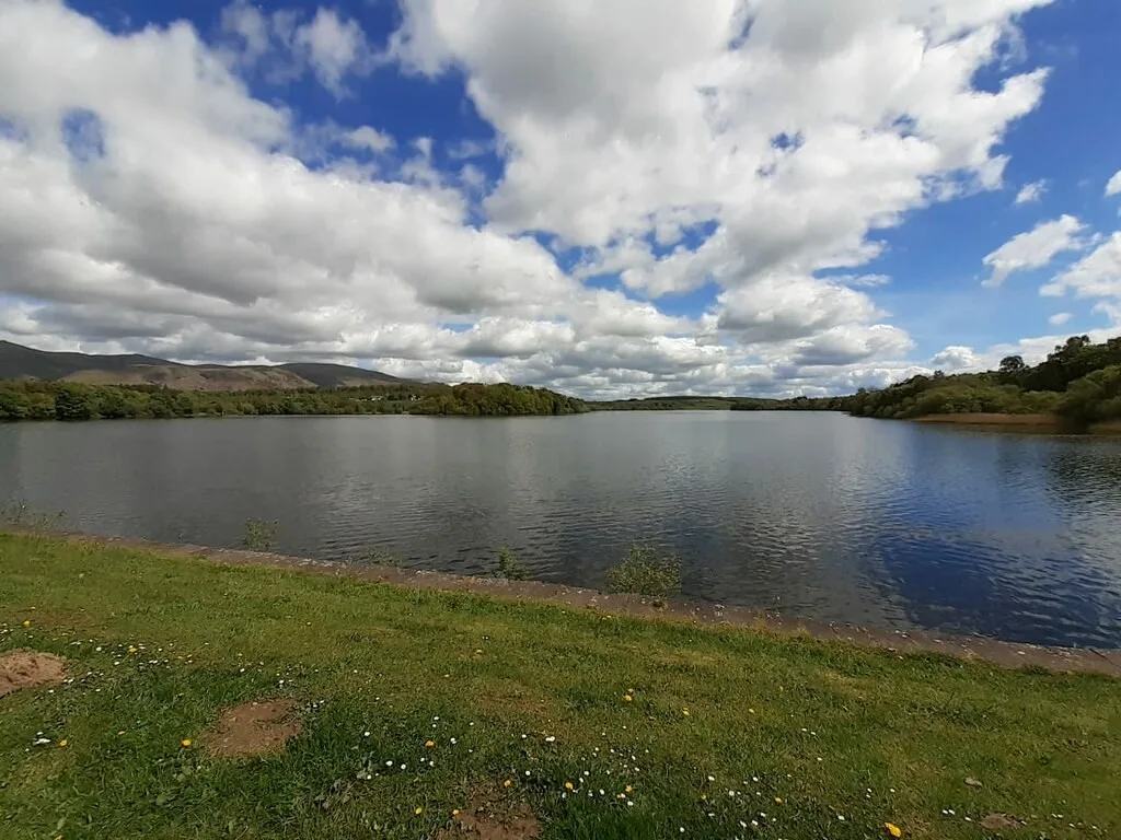 Gartmorn Dam reservoir near Sauchie