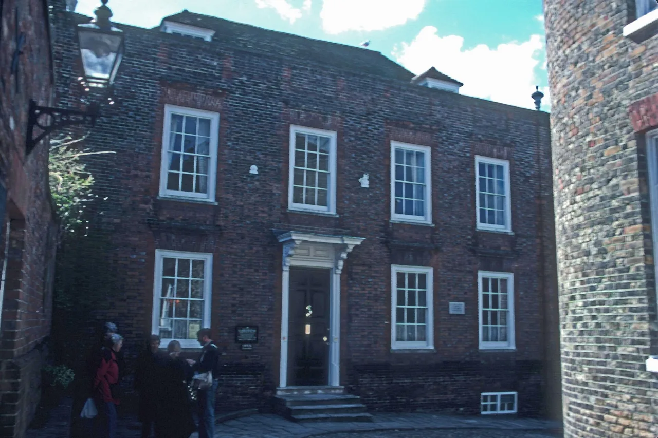 Lamb House’s Georgian street frontage in Rye