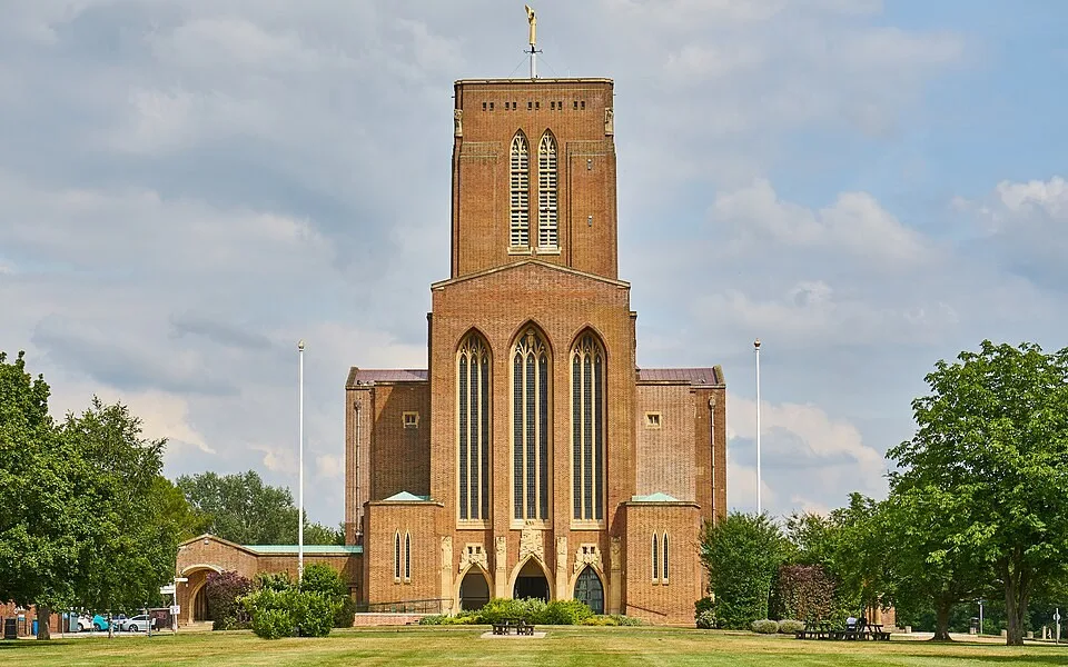 Guildford Cathedral on Stag Hill