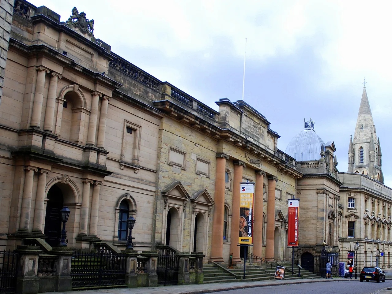 The National Justice Museum’s historic frontage on High Pavement