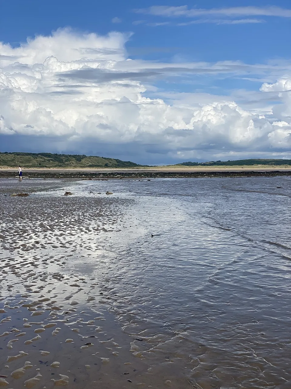 Newton Beach near Porthcawl at low tide