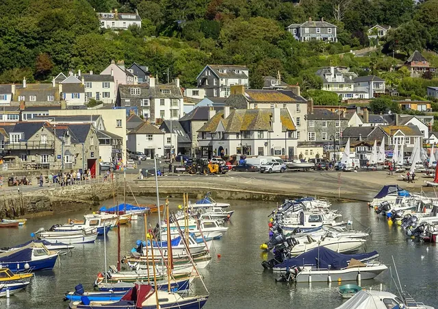 The Cobb and harbour at Lyme Regis
